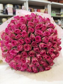 Букет из 101 розы Кения - 3990 рублей!